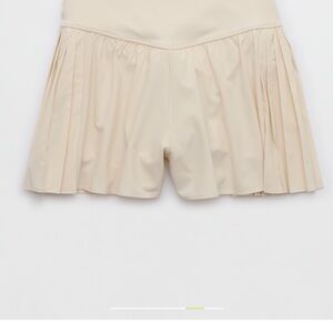 Aerie Real Me Pleated Shorts